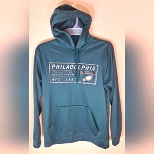 Philadelphia Eagles pullover hoodie, NFC East logo, men's medium